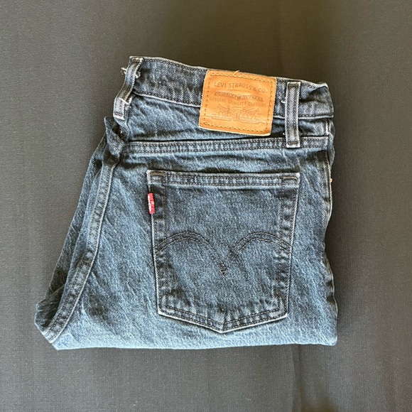 Levi's Denim - Levi’s Vintage Wedgie Black Jeans 25 Womens